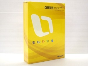 Microsoft Office mac 2008 for ファミリー&アカデミック (中古)