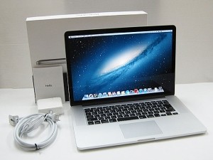 MacBook Pro Core i7 2.3GHz 15.4インチ(RetinaDisplay) (中古)