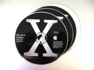 Apple Mac OS X 10.3.2 Panther (中古)