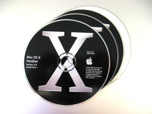 Apple Mac OS X 10.3 Panther (中古)