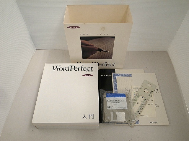 WordPerfect Version 5.2J(̤)