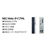 NEC Mate-J MJT46/L-K ������ML PC-MJT46L7G1GZK Corei5-13400 / ���ꡧ16GB / SSD��256GB / Win11Pro / DVD-SM )