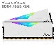ゲーミングメモリ XPG SPECTRIX D50 DDR4 RGB ホワイト デスクトップPC用メモリ RAM 16GB(8GB×2枚) DIMM DDR4 3200MHz 1.35V-1.5V LED付 ADATA