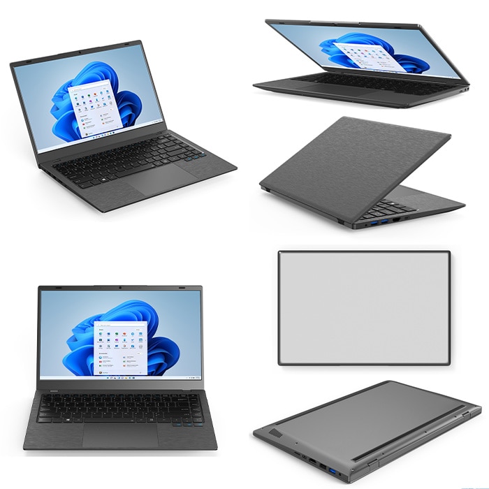 PASOUL NC14J マットグレイ美品動作確認済み2024モデル ノートパソコン PASOUL NC14J [マットグレイ] Microsoft