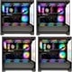 ゲーミングPC デスクトップパソコン GP-V3 ブラック ピラーレス GeForce RTX5070 AMD Ryzen7 7800X3D Windows11 NVMe M.2 SSD500GB メモリ32GB CPU水冷ファン ゲーミングパソコン eスポーツ PASOUL 極