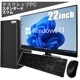 【当日出荷モデル】PASOUL S3 ブラック デスクトップパソコン スタンダード スリムタワー 22型液晶モニター/キーボード＆マウス付 AMD RADEON HD7670 第12世代 Intel Corei5 12400F Windows11 NVMe M.2 SSD256GB メモリ8GB ビジネスパソコン 省スペース型 スタンダードシリーズ G-SLIM