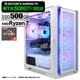 ゲーミングPC デスクトップパソコン ホワイト メッシュ GeForce RTX5060Ti VRAM16GB AMD Ryzen7 5700X Windows11 NVMe M.2 SSD500GB メモリ16GB ゲーミングパソコン eスポーツ PASOUL 煌
