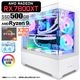 ゲーミングPC デスクトップパソコン GP-V3 ホワイト ピラーレス AMD Radeon RX7800XT AMD Ryzen9 9950X3D Windows11 NVMe M.2 SSD500GB メモリ32GB CPU水冷ファン ゲーミングパソコン eスポーツ PASOUL 極