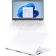 ノートパソコン PASOUL NC15J [ホワイト] 15.6インチワイド Windows11 Intel Pentium GOLD 6500Y NVMe PCIe3.0 SSD500GB メモリ12GB フルHD 1920×1080 デュアルWifi Bluetooth USB3.0 Type-C HDMI WEBカメラ JIS規格 日本語配列キーボード