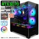 ゲーミングPC デスクトップパソコン GP-V3 ブラック ピラーレス GeForce RTX5070 AMD Ryzen9 9950X3D Windows11 NVMe M.2 SSD500GB メモリ32GB CPU水冷ファン ゲーミングパソコン eスポーツ PASOUL 極