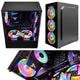3D CAD推奨モデル 製造・設計向け ゲーミングPC デスクトップパソコン ブラック GeForce RTX5060 第14世代 Intel Corei7 14700F Windows11 NVMe M.2 SSD1TB メモリ32GB ゲーミングパソコン Autodesk Fusion360 AutoCAD SolidWorks PASOUL 煌
