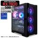 ゲーミングPC デスクトップパソコン ブラック メッシュ AMD Radeon RX7600 第14世代 Intel Corei5 14400F Windows11 NVMe M.2 SSD500GB メモリ16GB ゲーミングパソコン eスポーツ PASOUL 煌