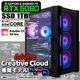 Adobe Creative Cloud推奨モデル デザイナー向け ゲーミングPC デスクトップパソコン ブラック メッシュ GeForce RTX5060 第14世代 Intel Corei5 14400F Windows11 NVMe M.2 SSD1TB メモリ32GB ゲーミングパソコン Photoshop Illustrator Premiere Pro PASOUL 煌