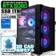 3D CAD推奨モデル 製造・設計向け ゲーミングPC デスクトップパソコン ブラック メッシュ GeForce RTX5060 第14世代 Intel Corei7 14700F Windows11 NVMe M.2 SSD1TB メモリ32GB ゲーミングパソコン Autodesk Fusion360 AutoCAD SolidWorks PASOUL 煌