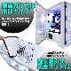 ゲーミングPC デスクトップパソコン ホワイト メッシュ GeForce GTX1650 第12世代 Intel Corei3 12100F Windows11 NVMe M.2 SSD500GB メモリ16GB ゲーミングパソコン eスポーツ PASOUL 煌