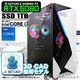 3D CAD推奨モデル 製造・設計向け ゲーミングPC デスクトップパソコン COMBAT ZONE S7 GeForce RTX5060 第14世代 Intel Corei7 14700F Windows11 NVMe M.2 SSD1TB メモリ32GB ゲーミングパソコン Autodesk Fusion360 AutoCAD SolidWorks PASOUL 煌