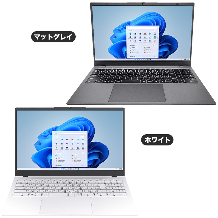 【セール商品】2026サマーセット ノートパソコン PASOUL NC15J [マットグレイ/ホワイト] 15.6インチワイド Windows11 Intel Pentium GOLD 6500Y NVMe PCIe3.0 SSD256GB メモリ12GB フルHD 1920×1080 デュアルWifi Bluetooth USB3.0 Type-C HDMI WEBカメラ 日本語配列キーボード パソコンバッグ / ワイヤレスマウス / WEBROOTアンチウイルス / クリアファイル付き