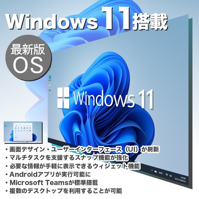 【セール商品】2026サマーセット【当日出荷モデル】PASOUL S2 ブラック デスクトップパソコン スタンダード スリムタワー 24インチモニター / キーボード＆マウス / WEBROOTアンチウイルス / クリアファイル付き AMD RADEON HD7670 第12世代 Intel Corei3 12100F Windows11 NVMe M.2 SSD256GB メモリ8GB ビジネスパソコン 省スペース型 スタンダードシリーズ G-SLIM