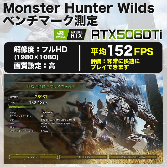 ゲーミングPC デスクトップパソコン GP-V3 ホワイト ピラーレス GeForce RTX5060Ti AMD Ryzen7 5700X Windows11 NVMe M.2 SSD500GB メモリ16GB CPU水冷ファン ゲーミングパソコン eスポーツ PASOUL 極