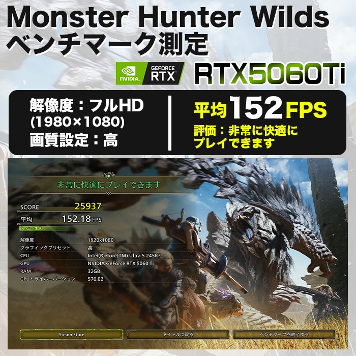 ゲーミングPC デスクトップパソコン ブラック メッシュ GeForce RTX5060Ti AMD Ryzen7 5700X Windows11 NVMe M.2 SSD500GB メモリ16GB ゲーミングパソコン eスポーツ PASOUL 煌