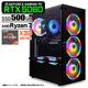 ゲーミングPC デスクトップパソコン ブラック GeForce RTX5060 AMD Ryzen7 9800X3D Windows11 NVMe M.2 SSD500GB メモリ16GB ゲーミングパソコン eスポーツ PASOUL 煌