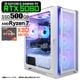 ゲーミングPC デスクトップパソコン ホワイト メッシュ GeForce RTX5060 AMD Ryzen7 9800X3D Windows11 NVMe M.2 SSD500GB メモリ16GB ゲーミングパソコン eスポーツ PASOUL 煌