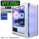 ゲーミングPC デスクトップパソコン ホワイト メッシュ GeForce RTX2060 第14世代 Intel Corei5 14400F Windows11 NVMe M.2 SSD500GB メモリ16GB ゲーミングパソコン eスポーツ PASOUL 煌