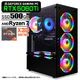 ゲーミングPC デスクトップパソコン ブラック GeForce RTX5060Ti AMD Ryzen7 9800X3D Windows11 NVMe M.2 SSD500GB メモリ16GB ゲーミングパソコン eスポーツ PASOUL 煌