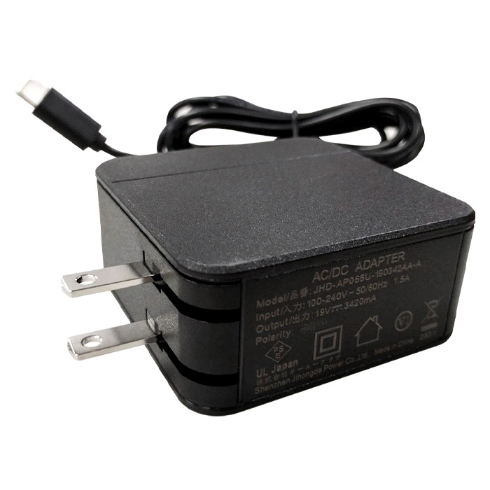 PASOULノートパソコン専用 Type-C ACアダプター 充電器 予備 100-240V