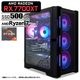 ゲーミングPC デスクトップパソコン ブラック メッシュ AMD Radeon RX7700XT AMD Ryzen7 5700X Windows11 NVMe M.2 SSD500GB メモリ16GB ゲーミングパソコン eスポーツ PASOUL 煌
