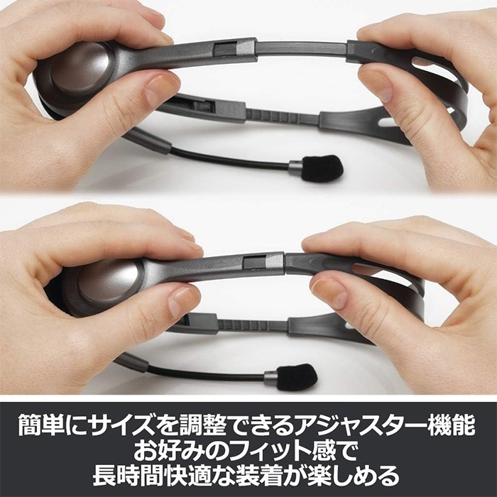 ステレオヘッドセット ロジクール logicool H111 3.5mm接続