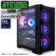 ゲーミングPC デスクトップパソコン ブラック メッシュ GeForce RTX5060 Intel Core Ultra5 225F Windows11 NVMe M.2 SSD500GB メモリ16GB ゲーミングパソコン eスポーツ PASOUL 煌