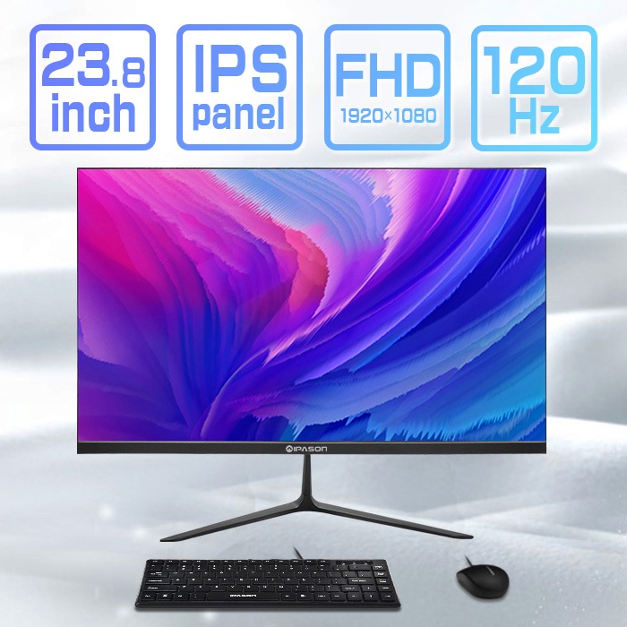 PASOUL ゲーミングモニター IPASON F24D 23.8インチワイド ブラック