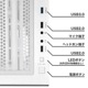 ゲーミングPC デスクトップパソコン GP-V3 ホワイト ピラーレス GeForce RTX5060 Intel Core Ultra5 225F Windows11 NVMe M.2 SSD500GB メモリ16GB CPU水冷ファン ゲーミングパソコン eスポーツ PASOUL 極