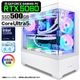 ゲーミングPC デスクトップパソコン GP-V3 ホワイト ピラーレス GeForce RTX5060 Intel Core Ultra5 225F Windows11 NVMe M.2 SSD500GB メモリ16GB CPU水冷ファン ゲーミングパソコン eスポーツ PASOUL 極