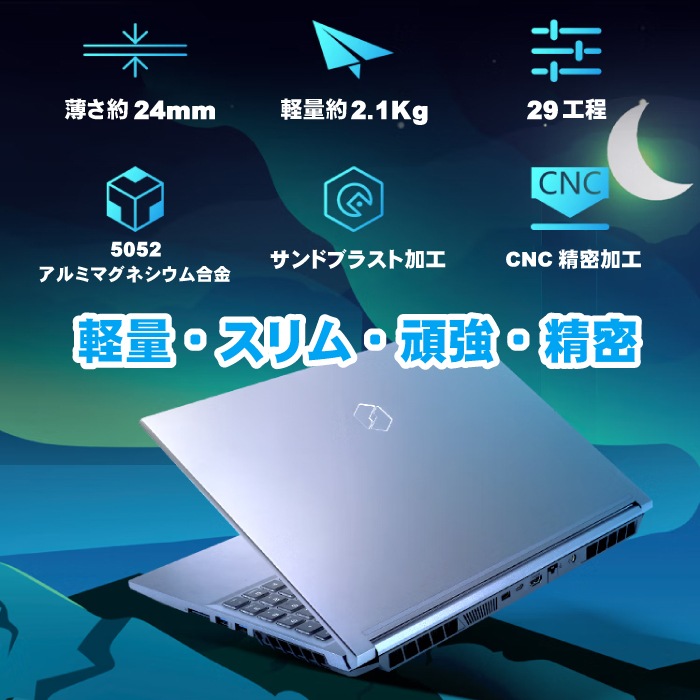 ゲーミングPC ノートパソコン GeForce RTX4060 第12世代 Intel Corei7 