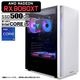 ゲーミングPC デスクトップパソコン U3 AMD Radeon RX9060XT 第14世代 Intel Corei5 14400F Windows11 NVMe M.2 SSD500GB メモリ16GB ゲーミングパソコン eスポーツ PASOUL 煌