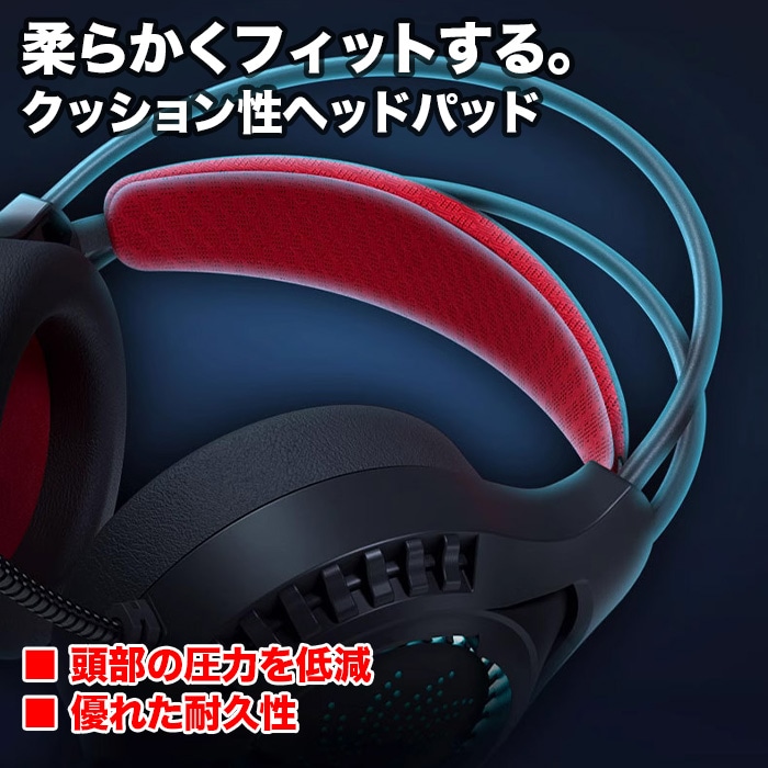 ゲーム用ヘッドフォン 送料無料】 ゲーミングヘッドセット テレワーク 快適 Hi-Fi 有線