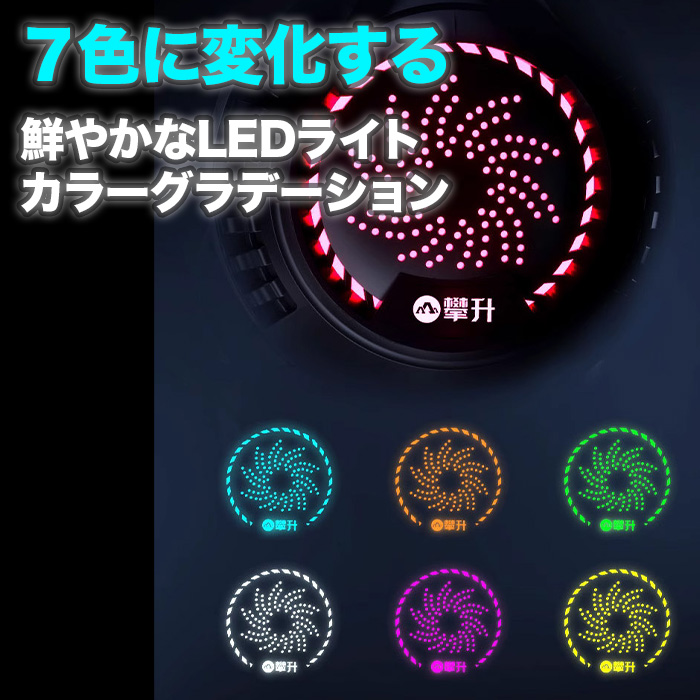 ゲーミングヘッドセット IPASON MP-01 有線 ヘッドフォン 360°角度自在