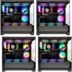 ゲーミングPC デスクトップパソコン GP-V3 ブラック ピラーレス GeForce RTX4060Ti AMD Ryzen7 5700X Windows11 NVMe M.2 SSD500GB メモリ16GB CPU水冷ファン ゲーミングパソコン eスポーツ PASOUL 極