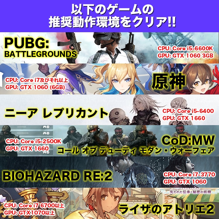 ゲーミングPC デスクトップパソコン COMBAT ZONE S7 AMD Radeon RX7600 第14世代 Intel Corei7 14700F Windows11 NVMe M.2 SSD500GB メモリ16GB ゲーミングパソコン eスポーツ PASOUL 煌