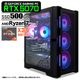 ゲーミングPC デスクトップパソコン ブラック メッシュ GeForce RTX5070 AMD Ryzen7 9800X3D Windows11 NVMe M.2 SSD500GB メモリ16GB ゲーミングパソコン eスポーツ PASOUL 煌