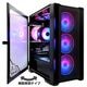 ゲーミングPC デスクトップパソコン ブラック メッシュ AMD Radeon RX9060XT AMD Ryzen7 9800X3D Windows11 NVMe M.2 SSD500GB メモリ16GB ゲーミングパソコン eスポーツ PASOUL 煌