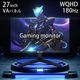 PASOUL ゲーミングモニター IPASON E2728S-M 27インチワイド ブラック LED液晶 WQHD 2560×1440 16:9 180Hz 1ms VAパネル LEDバックライト付 非光沢 ノングレア 液晶ディスプレイ HDMI2.0 DisplayPort1.4 HDR10 チルト/スイベル/ピボット/高さ調整 VESA規格