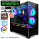 ゲーミングPC デスクトップパソコン GP-V3 ブラック ピラーレス GeForce RTX5070Ti AMD Ryzen7 9800X3D Windows11 NVMe M.2 SSD500GB メモリ32GB CPU水冷ファン ゲーミングパソコン eスポーツ PASOUL 極
