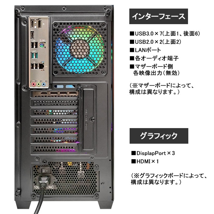 ゲーミングPC デスクトップパソコン GP-V3 ブラック ピラーレス AMD Radeon RX9060XT AMD Ryzen7 9800X3D Windows11 NVMe M.2 SSD500GB メモリ32GB CPU水冷ファン ゲーミングパソコン eスポーツ PASOUL 極