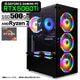 ゲーミングPC デスクトップパソコン ブラック GeForce RTX5060Ti AMD Ryzen7 7800X3D Windows11 NVMe M.2 SSD500GB メモリ16GB ゲーミングパソコン eスポーツ PASOUL 煌