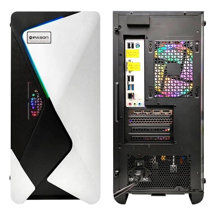 ゲーミングPC デスクトップパソコン COMBAT ZONE S7 GeForce RTX4060 AMD Ryzen5 4500 Windows11 NVMe M.2 SSD500GB メモリ16GB ゲーミングパソコン eスポーツ PASOUL 煌