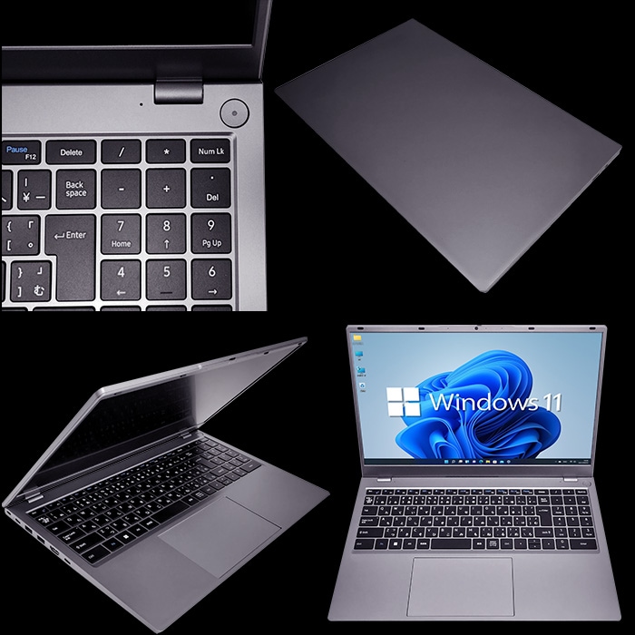 ノートパソコン PASOUL NS15J 15.6インチワイド Windows11 Intel Core ultra5 115U NVMe PCIe3.0 SSD500GB メモリ16GB フルHD 1920×1080 NPU搭載 AI PC Wifi6 Bluetooth5.2 USB3.2 Type-C HDMI WEBカメラ JIS規格 日本語配列キーボード