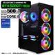 ゲーミングPC デスクトップパソコン ブラック GeForce RTX5060Ti 第14世代 Intel Corei5 14400F Windows11 NVMe M.2 SSD500GB メモリ16GB ゲーミングパソコン eスポーツ PASOUL 煌